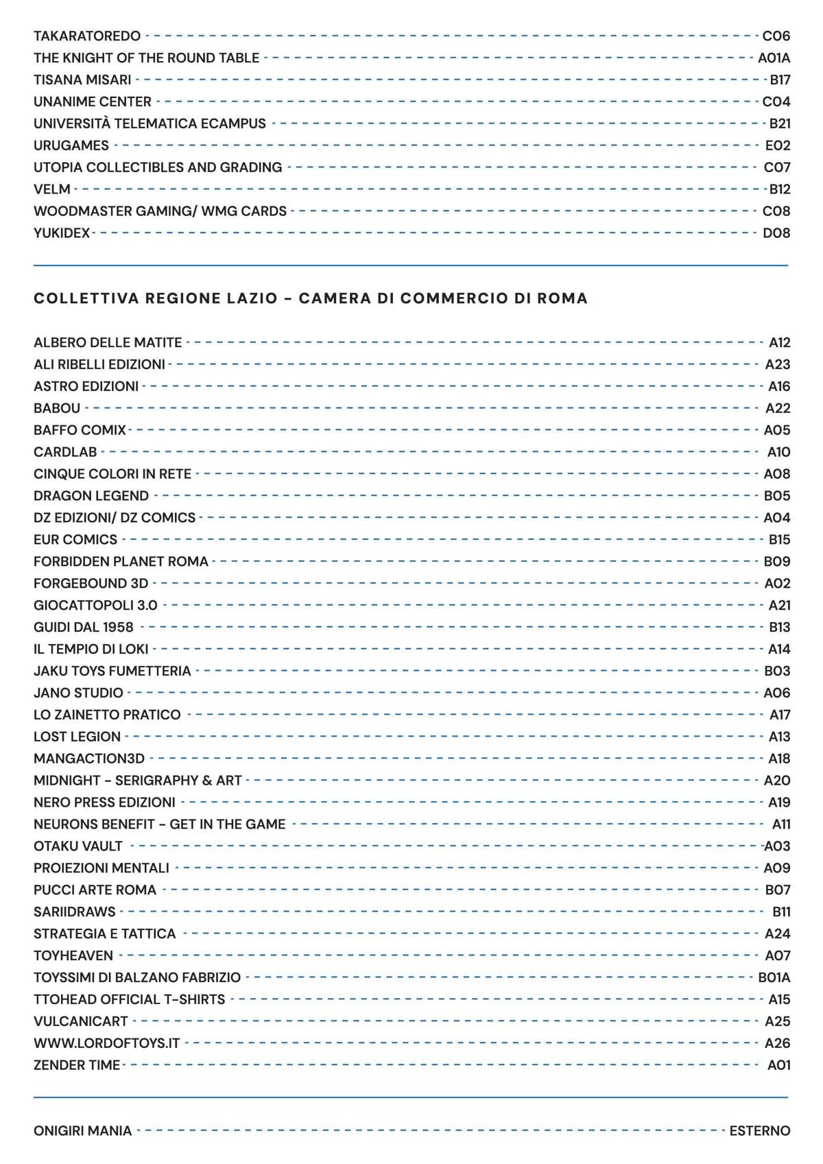 Elenco espositori pad 9_2